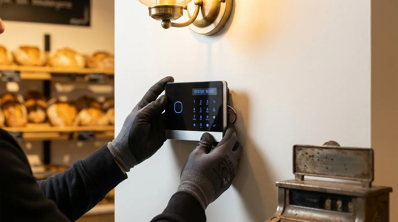 Alarme intrusion pour votre commerce